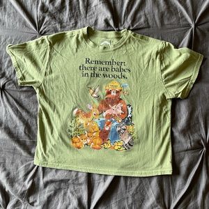 Remember Smokey Cropped Tee